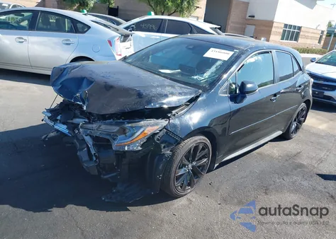 2021 Toyota Corolla Se Nightshade Edition from USA, damaged, VIN JTND4MBE5M3126439